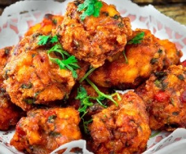 CREVETTEN PAKORA (glutenfrei)