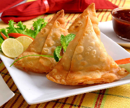  VEGETABLE SAMOSA, 2 Stk.